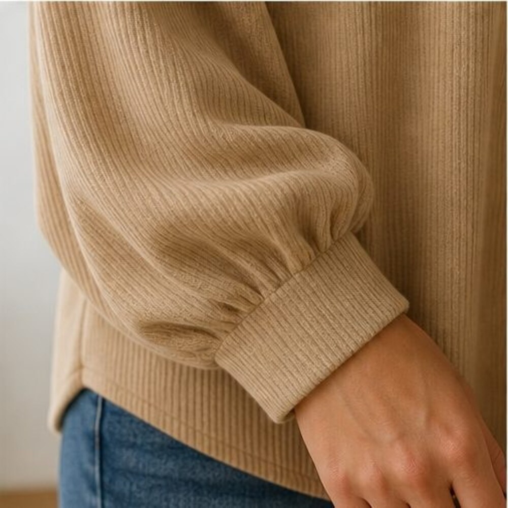 Rust Tunic Blouse - Picture 5 of 6